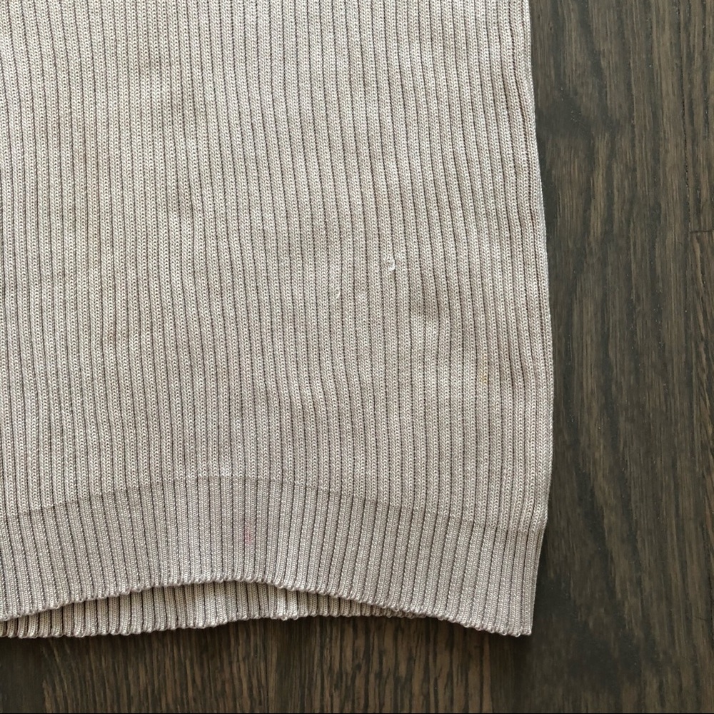 VINTAGE Coronia Wool Ribbed Sweater Tee - Picture 7 of 9